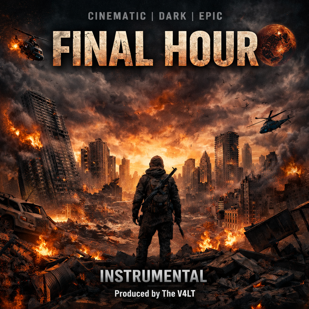 Final Hour – Cinematic Dark Epic Instrumental (Produced by The V4LT)