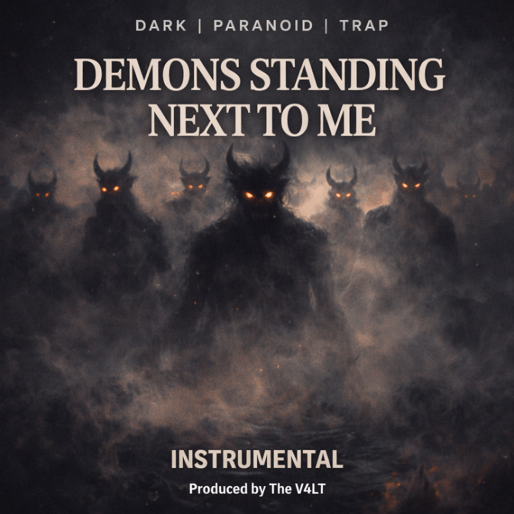 Demons Standing Next To Me – Dark Paranoid Trap Instrumental (Produced by The V4LT)