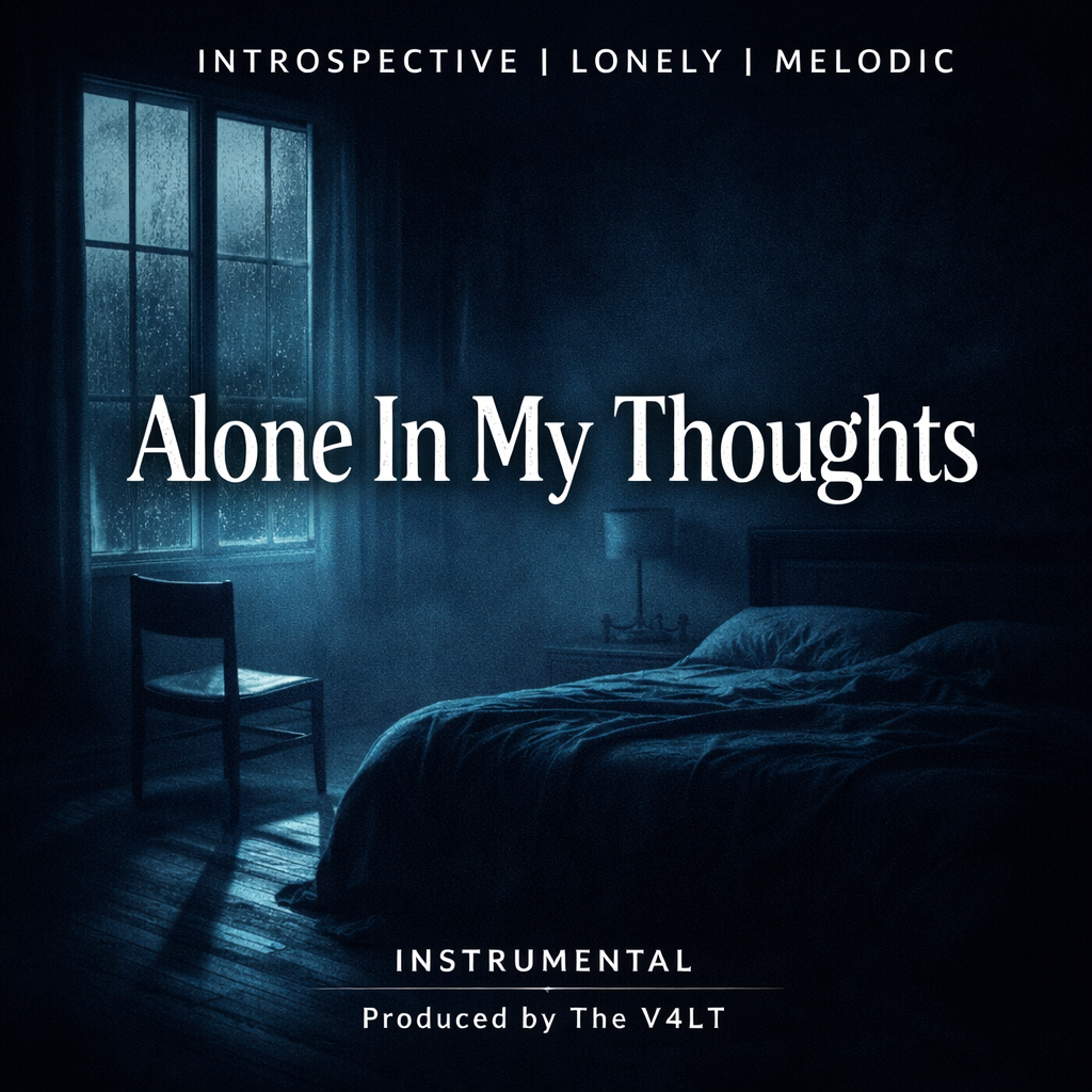 Alone In My Thoughts – Introspective Melodic Trap Instrumental (Produced by The V4LT)