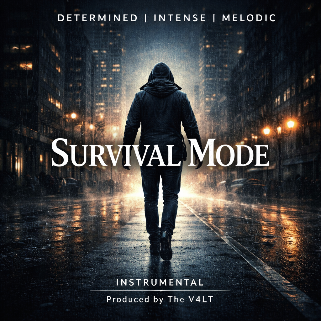 Survival Mode – Determined Intense Melodic Trap Instrumental (Produced by The V4LT)