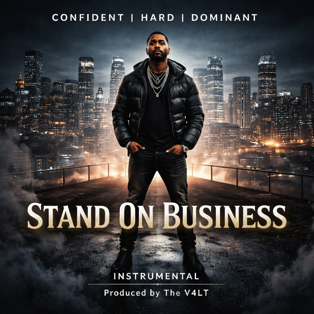Stand On Business – Confident Hard Trap Instrumental (Produced by The V4LT)