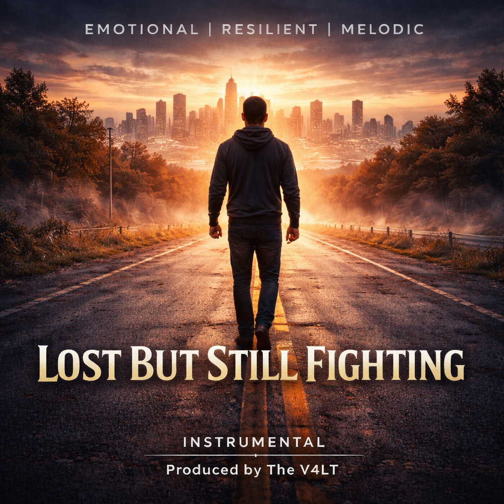 Lost But Still Fighting – Emotional Resilient Melodic R&B Instrumental (Produced by The V4LT)