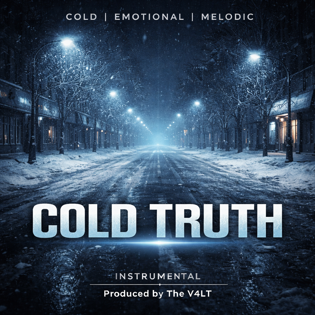 Cold Truth – Cold Emotional Melodic Trap Instrumental (Produced by The V4LT)