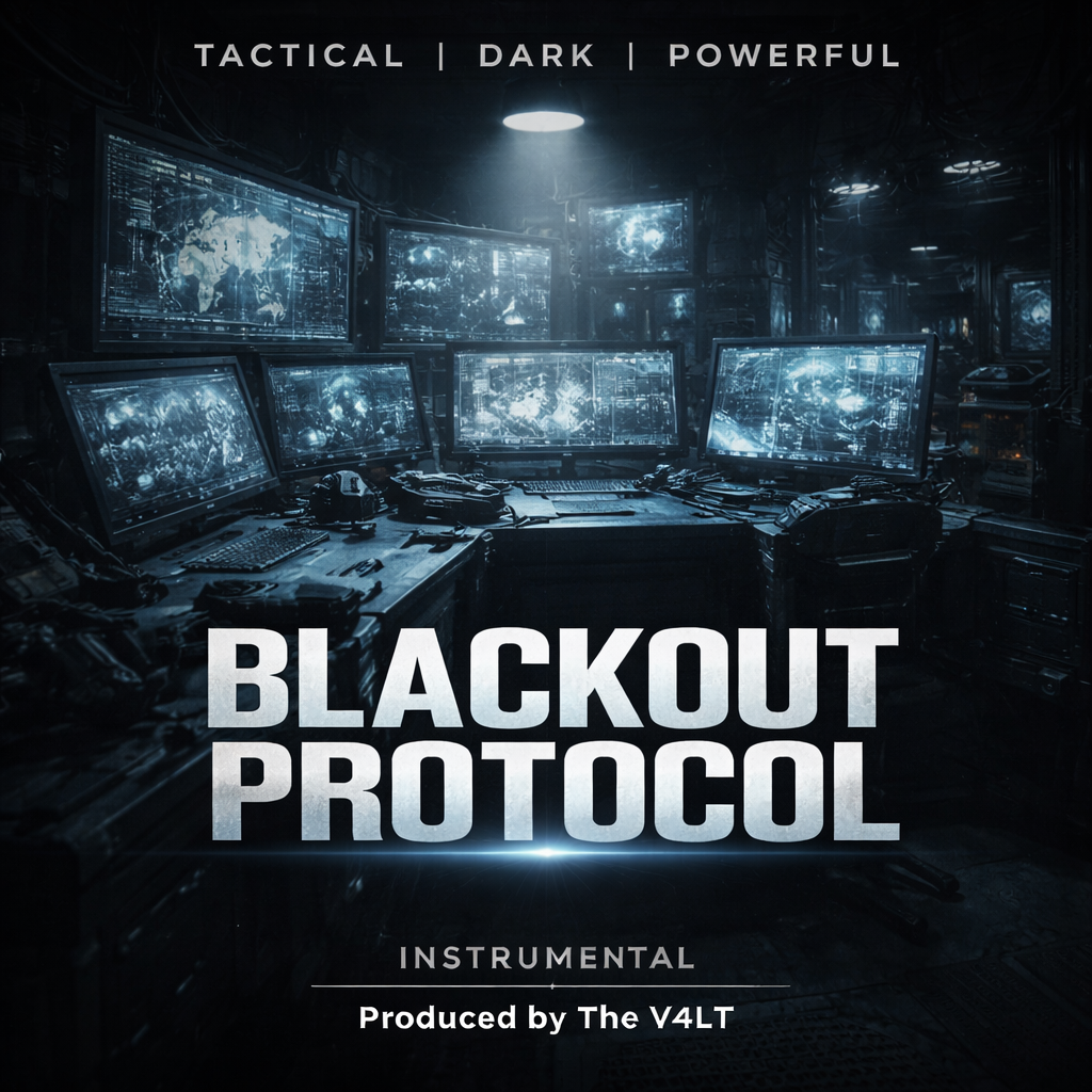 Blackout Protocol – Tactical Dark Trap Instrumental (Produced by The V4LT)